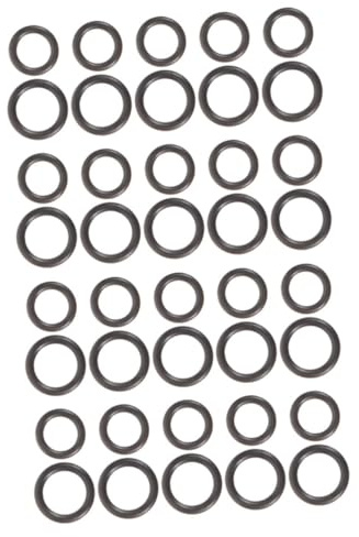 BESPORTBLE 40 Piezas Kit de Juntas Tóricas de Goma para Lavadoras de Alta Presión Anillos de Sellado Duraderos y Resistentes Válvulas y Conexiones Rápidas y Accesorio de Recambio Fácil de