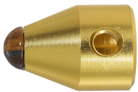 MAGICLULU Stimmgabelfuß aus Aluminiumlegierung 8mm mit Kristallbasis Stabiler Halter für Musiktherapie Allgemein Passend Vibrationsarm für Klangverstärkung und Meditation