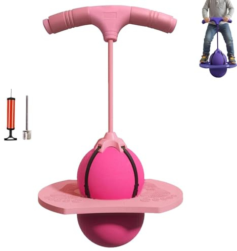 jumpjoy balance & spass balancierstange für kinder,pogo sprungball,balance hüpfball für kinder,sprungball mit griff,2026 neu pogo-sprungball für kinder und erwachsene,bounce board Tragfähigkeit 300 Kg