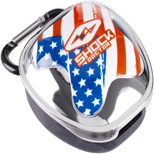 Shock Doctor Mouth Guard Case, Flag
