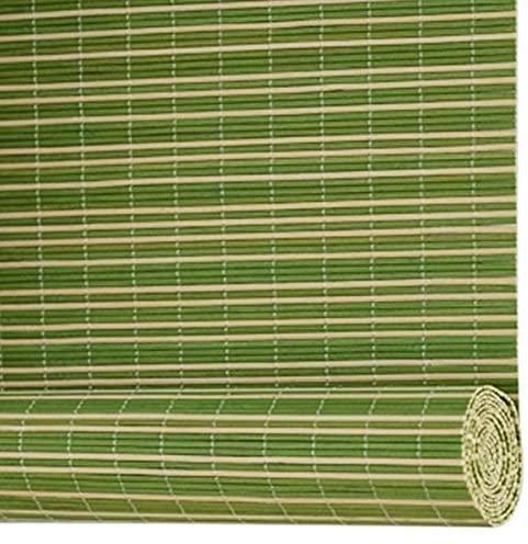 ZH-VBC Bambusrollo Outdoor Garten, 85cm / 105cm / 125cm / 145cm Breit Bambus Raffrollo, Wand Montage Fenster Jalousie, für Veranda Balkon Terrasse Garten Fenster und Türen,105x200cm