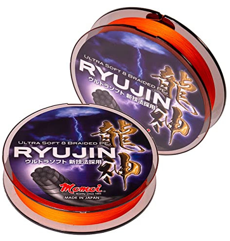 ZECK Momoi Ryujin 0,196 mm |Orange | 300 m - Hauptschnur, Tragkraft 9,1 kg