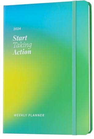 Grupo Erik Kalender 2024 Buchkalender Farben Fun Gleichgewicht Terminplaner 2024 Planer A5 2024 Kalender A5 - Terminkalender 2024 - Jahreskalender 2024 Buch