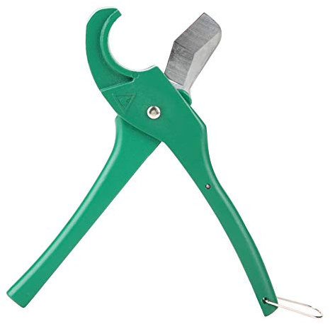 Tagliatubi in PVC, Diametro Esterno Fino a 2 Pollici E 1/2 Pollici Tagliatubi a Cricchetto Per Impieghi Gravosi, Utensile Professionale Per Tagliare Tubi, Cesoie Per Tubi in PVC, Taglierina Per PVC