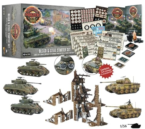 Warlord Games Achtung Panzer! - Blood & Steel Starter Set