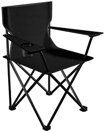 MOBAAK Campingstuhl Klappstuhl Outdoor-Klappstuhl Mit Rückenlehne, Tragbarer Strandsessel, Angeln, Kunststuhl, Picknick-Grillstuhl Mit Getränkehalter Strandstuhl Camping Stuhl (Size : 81 * 50cm)