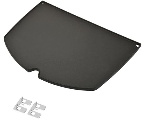 Onlyfire Piastra in ghisa per barbecue a gas Weber Q300-3400 Series, 45x31,5 cm, piastra di ricambio 57060001, 586002
