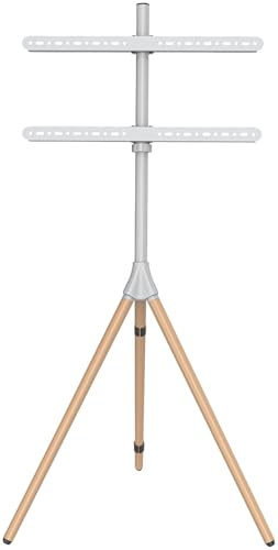 General Office Fernseh Halter: Schwenkbarer TV-Ständer/-Halterung, Staffelei, 40 bis 65 Zoll, grau (TV Stative, Standfüße)