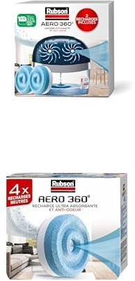 RUBSON lot absorbeur 40 m² + 6 recharges