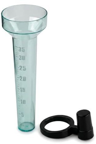 Voxlara Pluviometro, Pluviometro Pluviometro in Plastica, Misuratore Pioggia da Giardino, Misuratore di Precipitazioni, Pluviometros per Esterni per Giardino, Prato, Terrazza