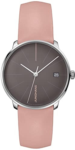 JUNGHANS Meister Fein Damenuhr Kleine Automatic Rosé/Grau 27/4231.00