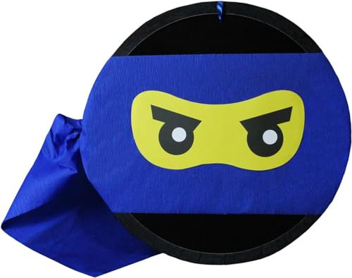 MagicPinatas Ninja Pinata Geburtstag Junge – Piñata für Kinder – Party Deko – Spielzeug Geschenk für Jungs & Mädchen – Mitgebsel Kindergeburtstag – Gastgeschenke