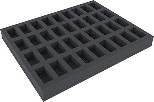 Feldherr FS035A022 Schaumstoffeinlage kompatibel mit Überraschungsei Figuren - 36 Fächer