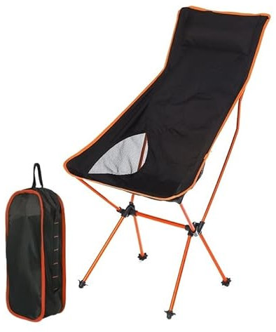 ZXXDSMYF Outdoor-Stuhl Klappbarer Campingstuhl Angelstuhl Outdoor-Camping-Picknicksitz Aluminium Tragbarer ultraleichter Klappstuhl Strandstuhl für Angelutensilien Campingstuhl Klappstuhl