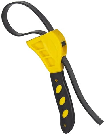 KSVFTB Rubber Strap Wrench, Multi-Purpose, Adjustable, Heavy Duty, for Pipes, Plumbing, Shower Head, Water Filter, Oil Filter