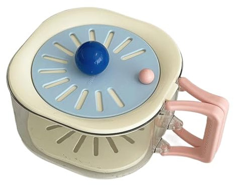 Colino Per Frutta - Scodella Per Lavare Verdure,Scatola Portatile 2 In 1 Con Manico Piegh