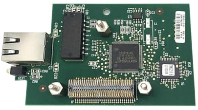 BrmElok Tarjeta de Red Interna Compatible con Suministros de Impresora ZM400 ZM600 105SL Plus 110XI4
