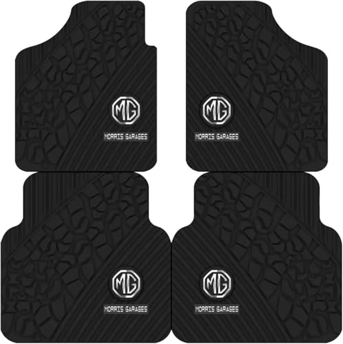 VAPORVERSE 4 Piezas Alfombrillas automóvil para MG 3 Hybrid (MG3) 2024-2025, Alfombrillas Piso de Coche de Cuero Alfombras Delanteras e Traseras