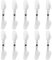 Greenfields 10 Pairs of Men & Womens Plastic Shoe Trees Stretchers Maintain Shape Footwear Expanders for Bunions - Expands Length, Width of Tight Footwear Universal for All Shoe Sizes
