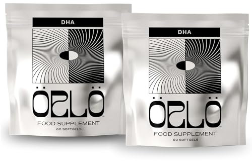 ORLO DHA – Vegan DHA Supplement (EPA & DHA) – Omega 3 Fish Oil & Krill Alternative – Plant-Based Omega-3 Algae Oil – Brain & Heart Support (120 Mini Burpless Softgels)