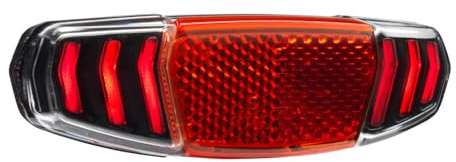 Busch + Müller Dynamo-Rücklicht Toplight Dart Plus 50/80 mm Standlichtfunktion, 340ASK-02, Rot