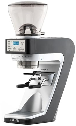 Baratza - Sette 270 230V - Moulin à Café électrique - Mouture Exacte, Directement dans le Portafiltre - Moins de Déchets, Plus d'Espresso - Avec Timer, 300g Capacité de la Trémie - Noir