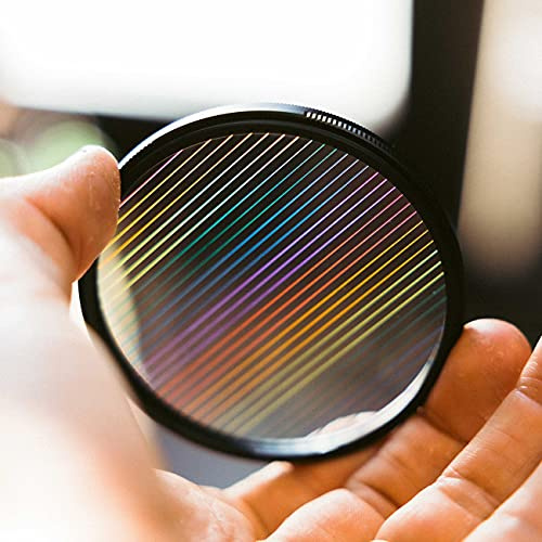 KOGJAERS 67mm Rainbow Halo Filter Special Effect Prism Photography Accessories