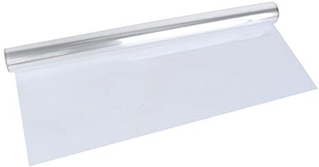 PLAFOPE 1rolle Geschenkfolie Transparent Hochwertige Durchsichtige Verpackungsfolie Für Blumen Und Bastelarbeiten Langlebiges Opp Material Für Kreative Anwendungen