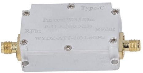 Digitaler Abschwächer, SMA-Buchse, 2 W, 0 Bis 31,5 DB, 0,5 DB Schritt, 33 DBm, 10 M Bis 6 GHz, CNC
