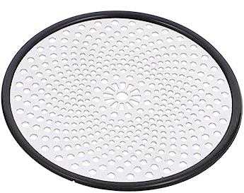 Tapa de Drenaje de Acero Inoxidable 110mm Antipelusa para Baño