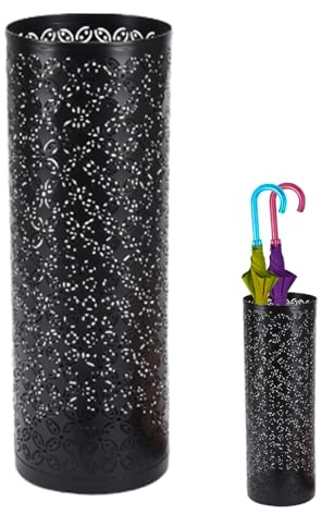 Générique Porte-parapluie Moderne - Seau À Parapluie Créatif Creux | Bac De Rangement | Rangement En Métal Pour Maison Bureau Salon Couloir L'intérieur Porche Entrée