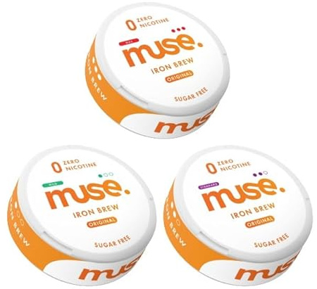 Muse No Nic Pouch Trial Pack with All Strengths (Iron Brew)
