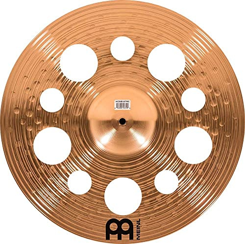 Meinl Cymbals HCS Bronze Plato Trash Crash de 18 pulgadas (45,72cm) Platillos de Batería – Bronce B8, Acabado Tradicional (HCSB18TRC)
