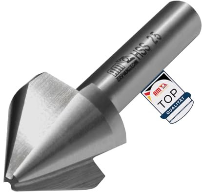 AM-Zerspanungstechnik Svasatore in metallo, 8,3 x 60°, svasatore conico HSS, 60°, 8,3 mm