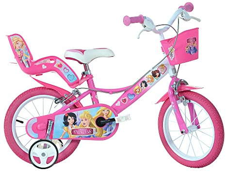 Dino Bikes Fairytale Princess Mädchenfahrrad 35,6 cm (14 Zoll), 4-6 Jahre