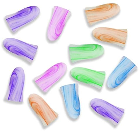 50 Paia Tappi Orecchie Dormire In Spugna Schiuma, 36 db SNR Ear Plugs, Con Custodia Portatile, Protezione Dal Rumore