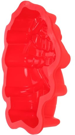 BESTonZON Weihnachtsmann Silikonformen Für Kuchen Silikon Backform Fondantformen Diy Backutensilien Für Cupcakes Schokolade Und Dessert Zufällige Farbe Festliche Dekoration