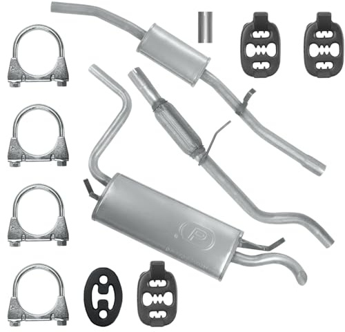 Schalldämpferset Auspuffanlage Auspuff für Fiat Seicento 1 I 1998-01/2010 1.1