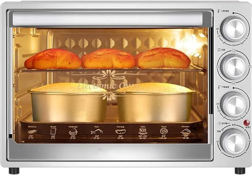 BTURYT Horno de convección de 40 litros, Horno eléctrico Multifuncional de Gran Capacidad, 60 Minutos de Tiempo, fermentación a Baja Temperatura, Lig Integrado a Prueba de explosiones