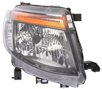 EDA PREMIUM auto Scheinwerfer Rechts AB3913100BE passend für FORD RANGER 2011-2016, ohne Motor, el. Steuerung/mechanisch, H4, ECE