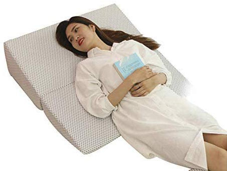 Orthopädisches Keilkissen aus Memory-Schaum, Größe XL, Körpererhöhungskissen zur Linderung von Nacken- und Rückenschmerzen, zur Linderung von Säuren, Reflux, Atemproblemen, erstklassige Unterstützung