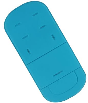 Colchoneta Silla Paseo Universal, Cojin Carro Bebe, Cojín Universal para Cochecito de Bebé, Cojín Lavable para Cochecito de Bebé, Suave y Transpirable, 80 x 34cm, Azul Cielo