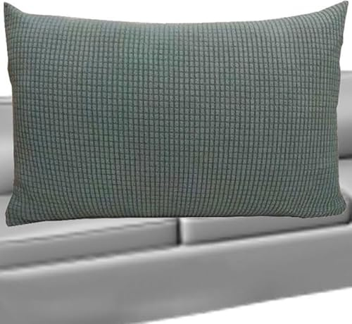 Pack of 2 Throw Pillow Cover Soft Corduroy Decorative Square Rectangle Pillow covers Pillowcase with Invisible Zipper Cushion Covers For Livingroom Sofa Bedroom(Cypress green,50x70cm Set Of 2)