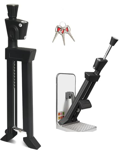 Boiarc Pedalschloss Auto Diebstahlsicherung, Bremskupplungssperre aus Edelstahl, Pedalsperre Automatik Wegfahrsperre, Schnelle Installation Pedalkralle für Auto, SUV, Van Camper (X35)