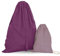 PARENCE.- Ensemble de 2 Sacs à Linge avec Cordon de Serrage – Tissu Opaque pour Vêtements, Sous-Vêtements - Lot de 2 Pièces (60x80cm + 30x40cm)