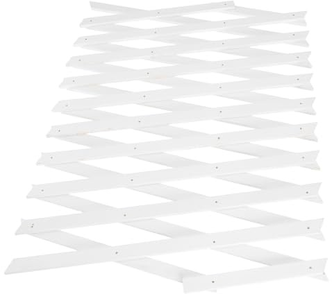 VICASKY Treillis Bois Extensible pour Plantes Grimpantes Panneau Mural Ajustable pour Jardin Intérieur et Extérieur Support Polyvalent pour Plantes et Clôture Décorative
