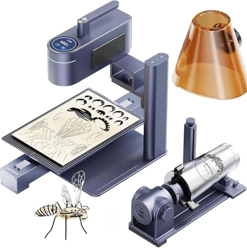 LaserPecker LP4 graveur laser double avec 2W IR et 10W diode
