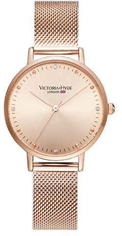 VICTORIA HYDE Orologio Donna al Quarzo, Analogico da Polso, con Quadrante in Madreperla Elegante