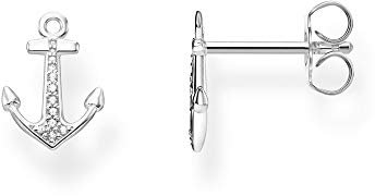 Thomas Sabo Damen Ohrringe Ohrstecker Anker 925 Sterling Silber H2095-051-14