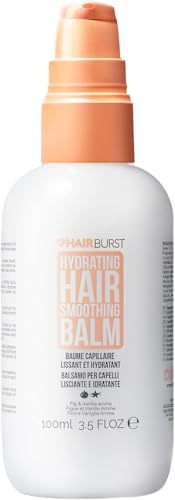 HAIR BURST Glättungsbalsam für trockenes, krauses Haar - Anti-Frizz | Tiefenhydratisierender Balsam bändigt Frizz & stärkt das Haar - nicht fettend, für tägliches Styling